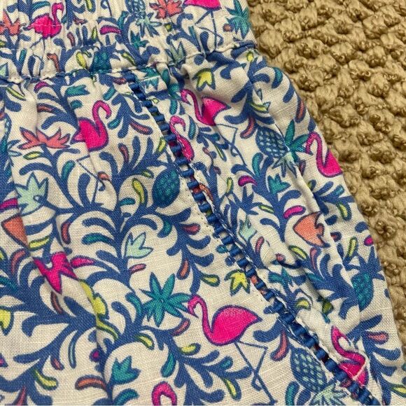 Ladies Vineyard Vines Flamingo Floral‎ Print Cotton Short Size XS - Picture 7 of 9